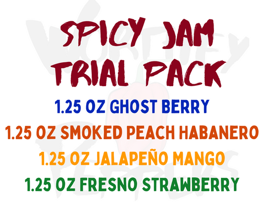 Spicy Jams & Jellies Trial Pack