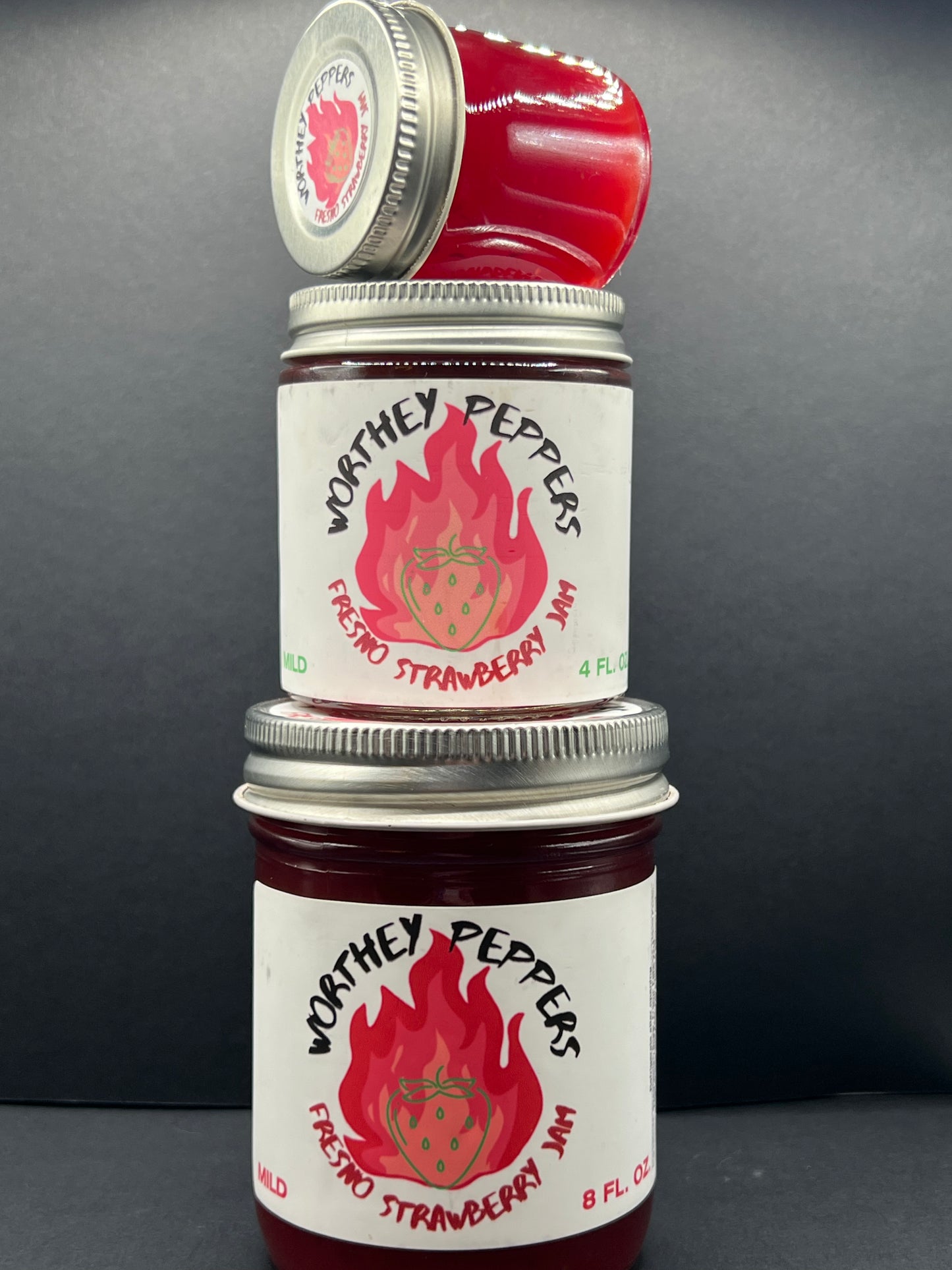 Fresno Strawberry Spicy Jam