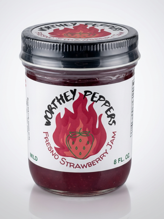 Fresno Strawberry Spicy Jam