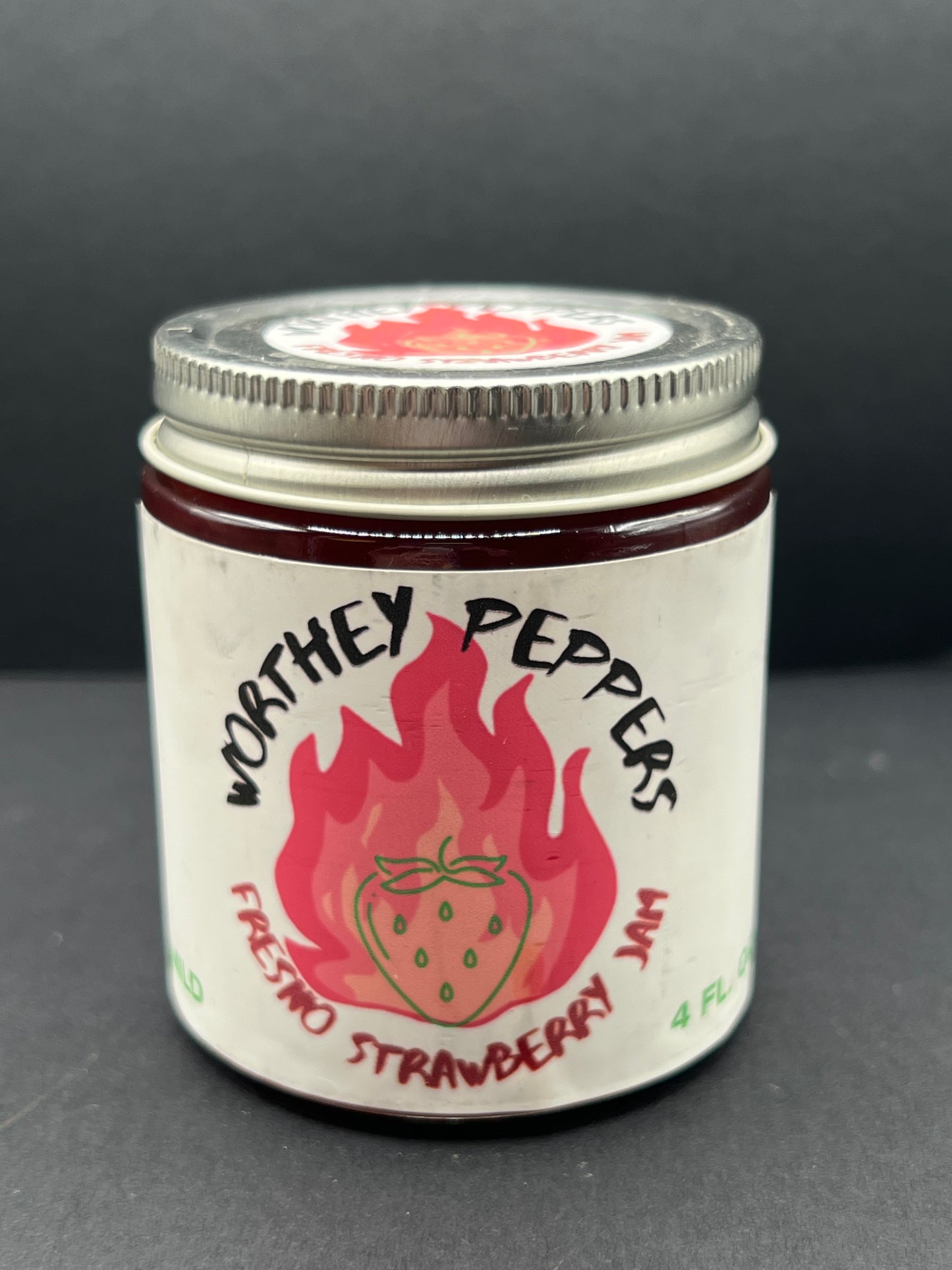 Fresno Strawberry Spicy Jam