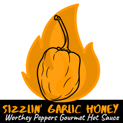 Sizzlin Garlic Honey Gourmet Hot Sauce