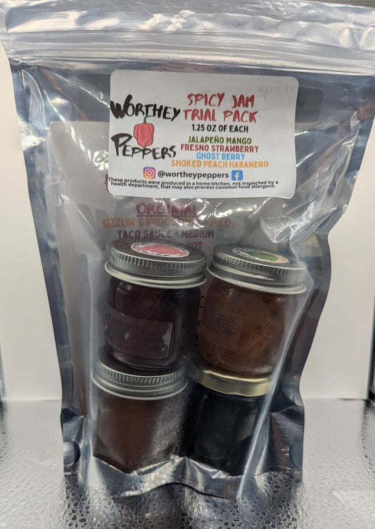 Spicy Jams & Jellies Trial Pack