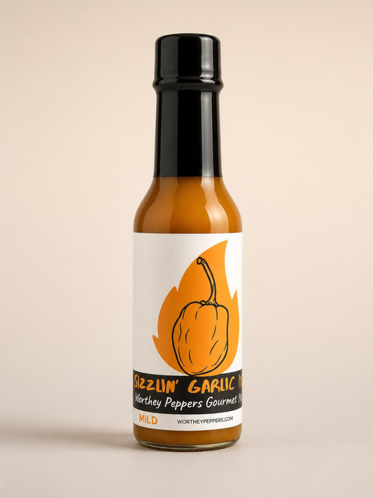 Sizzlin Garlic Honey Gourmet Hot Sauce